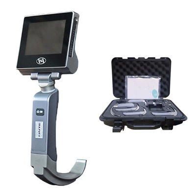 Laryngoscope медицинской наркотизации видео- с 5 многоразовой картой хранения лезвий 8GB