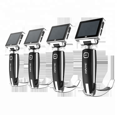 Laryngoscope 1320 пластикового оптического волокна металла HYHJ видео- с устранимыми лезвиями