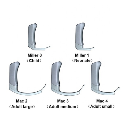 5 литий-ионный аккумулятор Laryngoscope 5V 2000mA интубации многоразовых лезвий видео-
