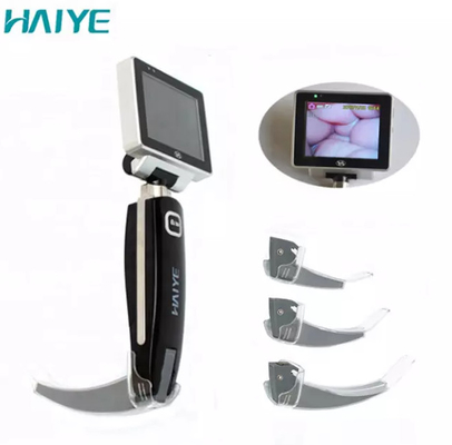 Endoscopes Laryngoscope твердой ручки устранимые видео- для аварийного спасения