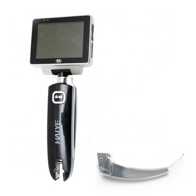Laryngoscope 1320 пластикового оптического волокна металла HYHJ видео- с устранимыми лезвиями