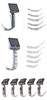 Laryngoscope 12V портативной машинки практики симуляции многоразовый видео-
