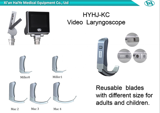 USB Laryngoscope 1280*720px портативный Haiye видео- вывел наружу