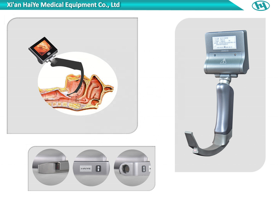 Laryngoscope ENT твердой наркотизации машины скорой помощи видео- с лезвием затруднения